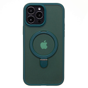 Чехол-накладка - SM088 SafeMag  для "Apple iPhone 13 Pro Max" (dark green)