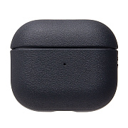 Чехол - PCP12 для кейса "AirPods (3-го поколения)" экокожа (black) (238206)