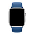 Ремешок - ApW Sport Band Apple Watch 42/44/45/49 mm силикон на кнопке (L) (blue)