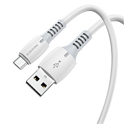 Кабель USB - micro USB Borofone BX62 12W 100см 2,4A  (white)