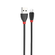 Кабель USB - Apple lightning Hoco X27 Excellent 12W 120см 2,4A  (black)
