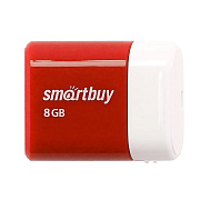 Флэш накопитель USB  8 Гб Smart Buy Lara (red) 
