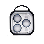 Защитное стекло для камеры - СG05 для "Apple iPhone 15 Pro/15 Pro Max" (dark blue)