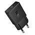 Адаптер Сетевой Hoco N74 Speed PD ultra-thin Type-C 3A/25W (black)