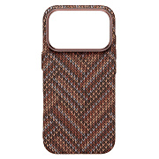 Чехол-накладка Luxo Creative PC для "Apple iPhone 17 Pro" (146 ) (brown/beige) (243450)