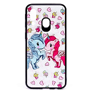 Чехол-накладка - SC150 для "Samsung SM-A405 Galaxy A40" (006) (white)