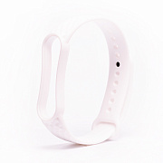 Ремешок - WB08 Xiaomi Mi Band 5/Mi Band 6 силикон на кнопке (регулируемый) (white)