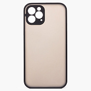 Чехол-накладка - PC041 для "Apple iPhone 12 Pro Max" (black/black)