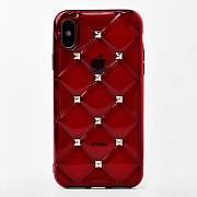 Чехол-накладка - SC151 для "Apple iPhone X/XS" (red) ..