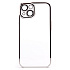 Чехол-накладка - PC073 с закрытой камерой для "Apple iPhone 14" (silver) (213858)