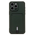 Чехол-накладка - SC304 с картхолдером для "Apple iPhone 15 Pro Max" (dark green) (228136)