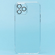 Чехол-накладка - PC073 с закрытой камерой для "Apple iPhone 12 Pro Max" (transparent) (213787)
