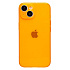 Чехол-накладка - SC344 для "Apple iPhone 15" (transparent/orange) (232012)
