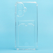 Чехол-накладка - SC276 с картхолдером для "Honor 400 Global" (transparent) (240634)