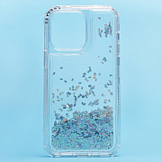 Чехол-накладка - SC333 для "Apple iPhone 14 Pro Max" (silver)