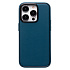 Чехол-накладка - PC084 экокожа для "Apple iPhone 14 Pro" (blue)