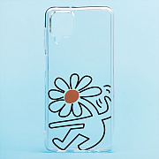 Чехол-накладка - SC225 для "Samsung SM-A125 Galaxy A12" (003) (прозрачный)