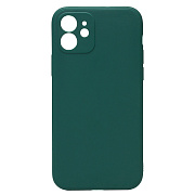 Чехол-накладка Activ Full Original Design с закрытой камерой для "Apple iPhone 12" (dark green) (205918)