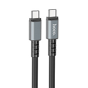 Кабель Type-C - Type-C Hoco X85 60W 100см 3A  (black)
