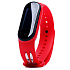 Ремешок - WB01 Xiaomi Mi Band 5/Mi Band 6 силикон (014) (red)