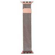 Ремешок - ApW25 Apple Watch 38/40/41 mm миланская петля на магните (rose gold)