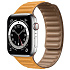 Ремешок - ApW31 Apple Watch 38/40/41 mm экокожа на магните (orange)