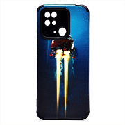 Чехол-накладка - SC310 для Xiaomi Redmi 10C" (004) (black)