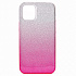 Чехол-накладка - SC097 Gradient для "Apple iPhone 12 mini" (pink/silver)