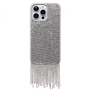 Чехол-накладка - PC095 POSH SHINE для "Apple iPhone 15 Pro Max" кристальный водопад (white titanium) (237155)