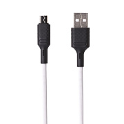 Кабель USB - micro USB Kurato RORI-M505  100см 2,7A  (white)