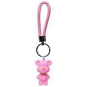Брелок - trinket "Медведь" 14 (pink)