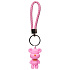 Брелок - trinket "Медведь" 14 (pink)