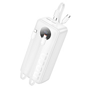 Внешний аккумулятор Hoco J132B 22.5W+PD20W 30000mAh Type-C/USB/Type-C (white)