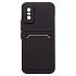 Чехол-накладка - SC337 с картхолдером для "Infinix GT 30 Pro" (black) (240669)