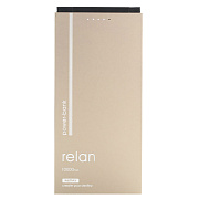 Внешний аккумулятор Remax RPP-65 10 000mAh Micro USB/Lightining/USB (gold)