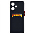 Чехол-накладка - SC337 с картхолдером для "OPPO A59 5G (2023)" (black) (228835)