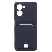 Чехол-накладка - SC315 с картхолдером для "OPPO realme C33" (dark blue)