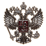 Наклейка - "Герб" (латунь) (black)