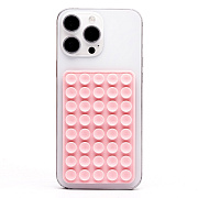 Держатель для телефона - на присосках "Lipper" (двусторонний XL) (light pink)