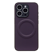 Чехол-накладка - SM049 SafeMag для "Apple iPhone 15 Pro" (purple) (246447)