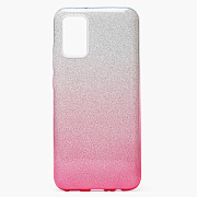 Чехол-накладка - SC097 Gradient для "Samsung SM-A025 Galaxy A02s" (pink/silver)