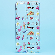 Чехол-накладка - SC237 для "Samsung SM-A725 Galaxy A72" (003) (прозрачный)