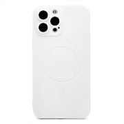 Чехол-накладка - SM020 Matte SafeMag для "Apple iPhone 13 Pro Max" (white)