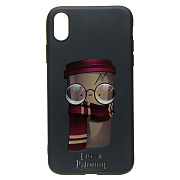 Чехол-накладка - SC302 для "Apple iPhone XR" (005) (brown)