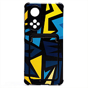 Чехол-накладка - SC284 с картхолдером для "Honor 50/Nova 9" (002) (multicolor)