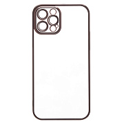 Чехол-накладка - PC073 с закрытой камерой для "Apple iPhone 12 Pro Max" (black) (213782)