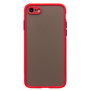 Чехол-накладка - PC041 для "Apple iPhone 7/iPhone 8/iPhone SE 2020" (red/black)