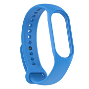 Ремешок - WB13 Xiaomi Mi Band 7 силикон на кнопке (регулируемый) (light blue)