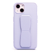 Чехол-накладка - PC058 для "Apple iPhone 13" с подставкой и магнитом (light violet)