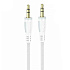 Кабель AUX (папа-папа) Borofone BL14  200см   (white)